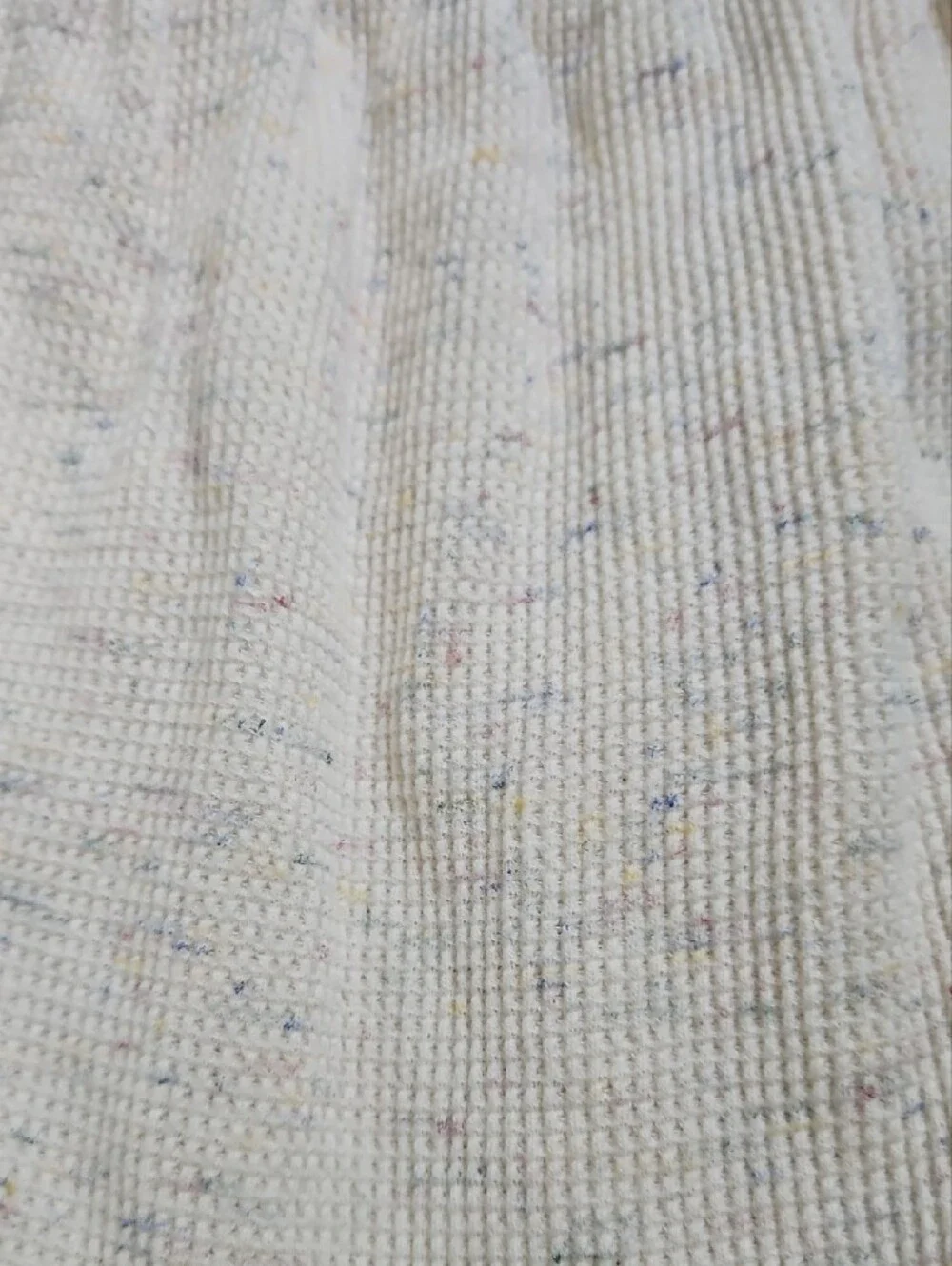 Baby GAP Cream Speckled Knit One-Piece- 3-6 Months